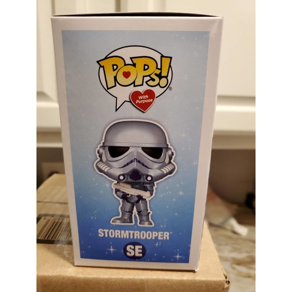 Funko Pop! Star Wars Stormtrooper SE - Make-A-Wish Pops with Purpose! Exclusive! - Picture 7 of 8